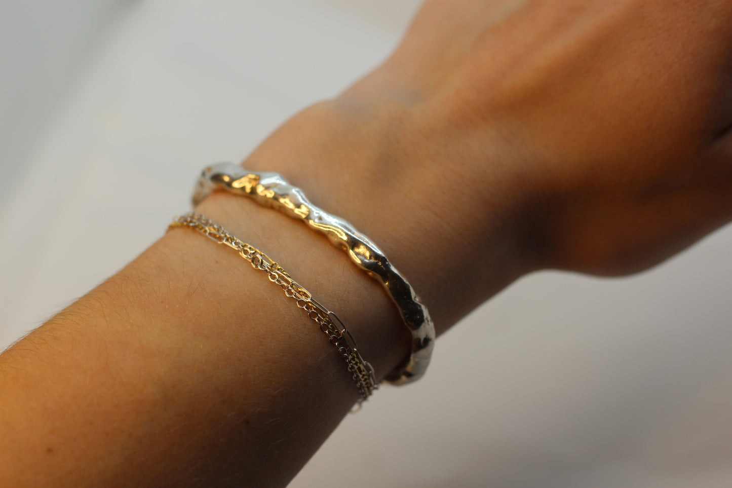 Jean Cuff Bracelet
