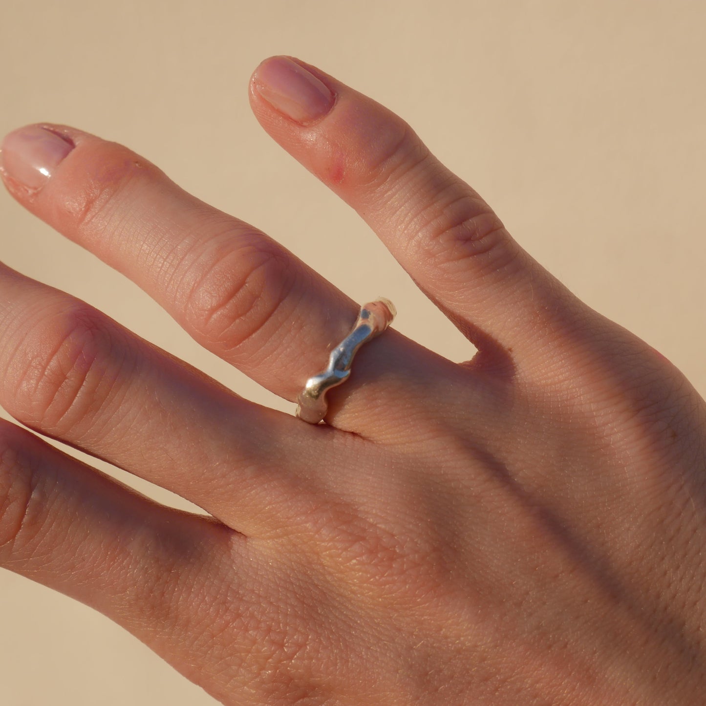Molten Stacker Ring